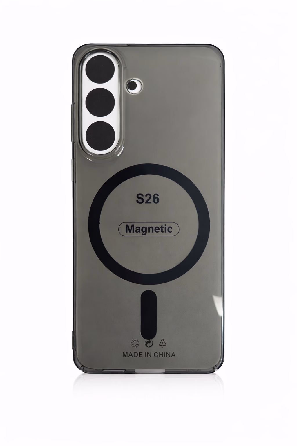 Samsung S26 Plus - Crystal MagSafe Case - Black